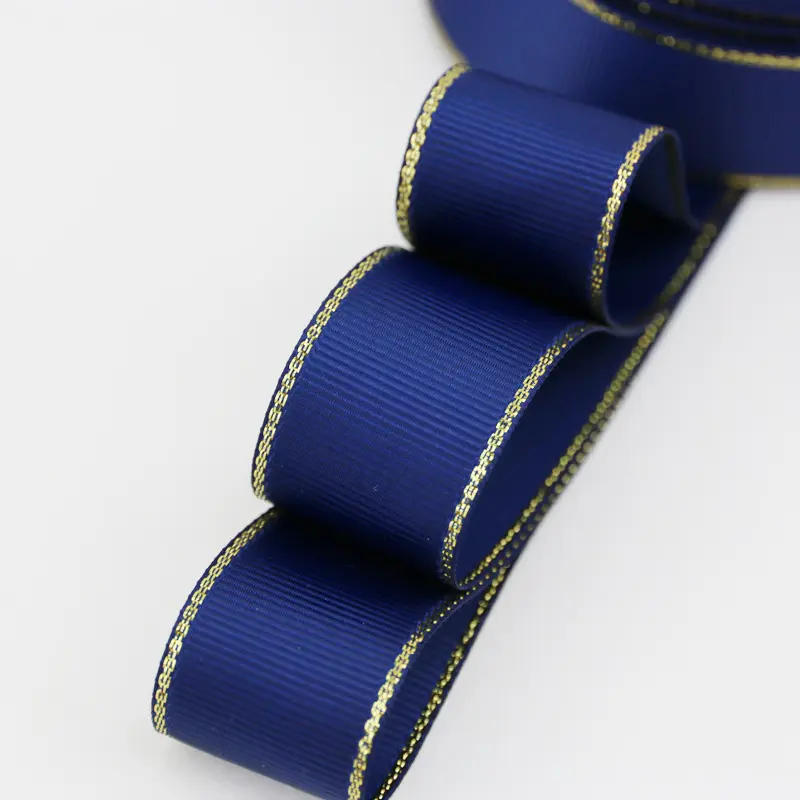 (10Yards/roll) 25mm Phnom Penh Grained Ribbon Handmade Wedding Decoration Holiday Gift Box Packaging Christmas Ribbons