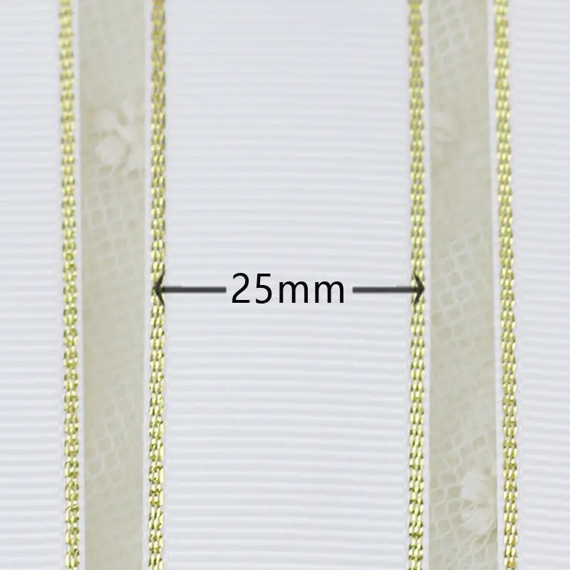 (10Yards/roll) 25mm Phnom Penh Grained Ribbon Handmade Wedding Decoration Holiday Gift Box Packaging Christmas Ribbons
