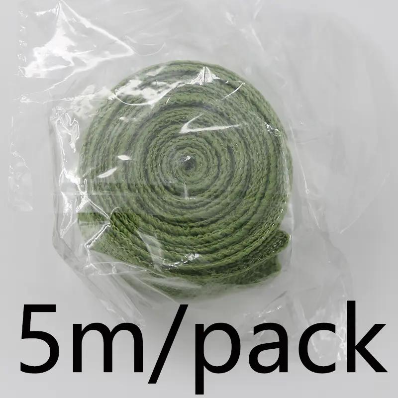 (5 meters/pack) 40mm colored linen ribbon wire edge ribbons flower lace gift box cake packaging ribbon