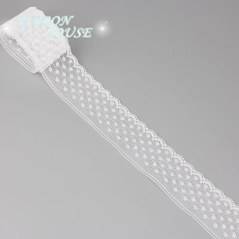 (10 yards/roll) 30mm Lace fabric Webbing Decoration gift packing Material