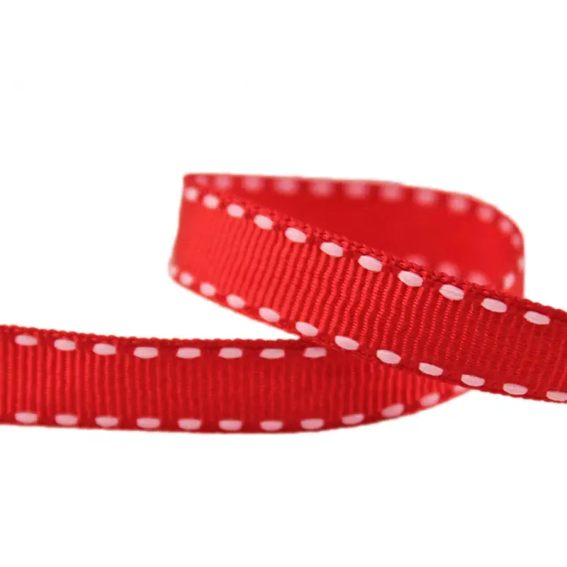 (25 Yards/Roll) 3/8'' (10mm) Grosgrain Colored Ribbon Wholesale Gift Wedding Baking Ribbons
