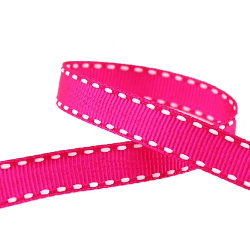 (25 Yards/Roll) 3/8'' (10mm) Grosgrain Colored Ribbon Wholesale Gift Wedding Baking Ribbons