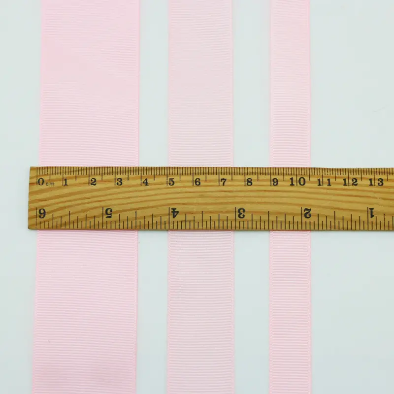 (10 Meters/lot) Pink Grosgrain Ribbon Wholesale Gift Wrap Christmas Decorations Ribbons Decoration House Party DIY（15/25/40mm）