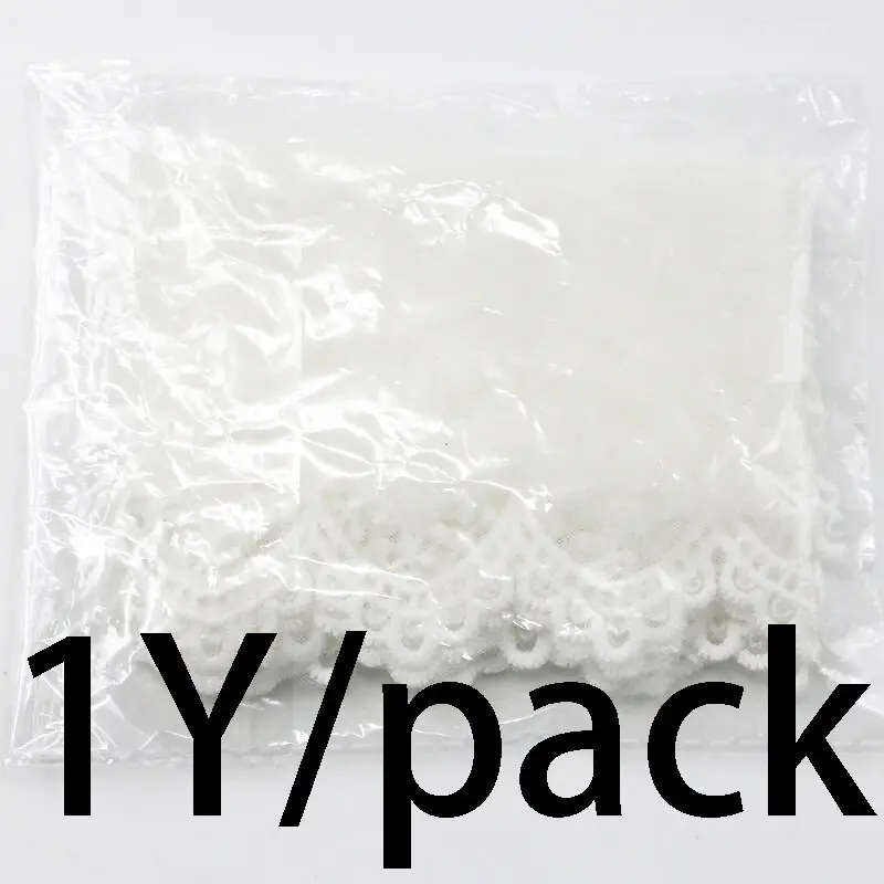 (1 Yard/pack) 155mm Embroidery Gauze Lace Fabric Ribbon Dress Accessories Lace Material Handmade Wedding Dress Handmade DIY
