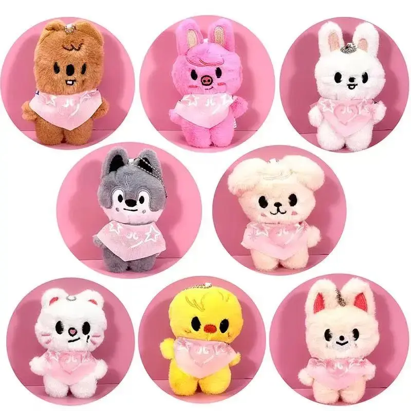 Skzoo Plush Skzoo Keychain Plush Toys Plush Cartoon Stuffed Animal Plushies Doll Kawaii Companion for Kids Adults Fans Gift~