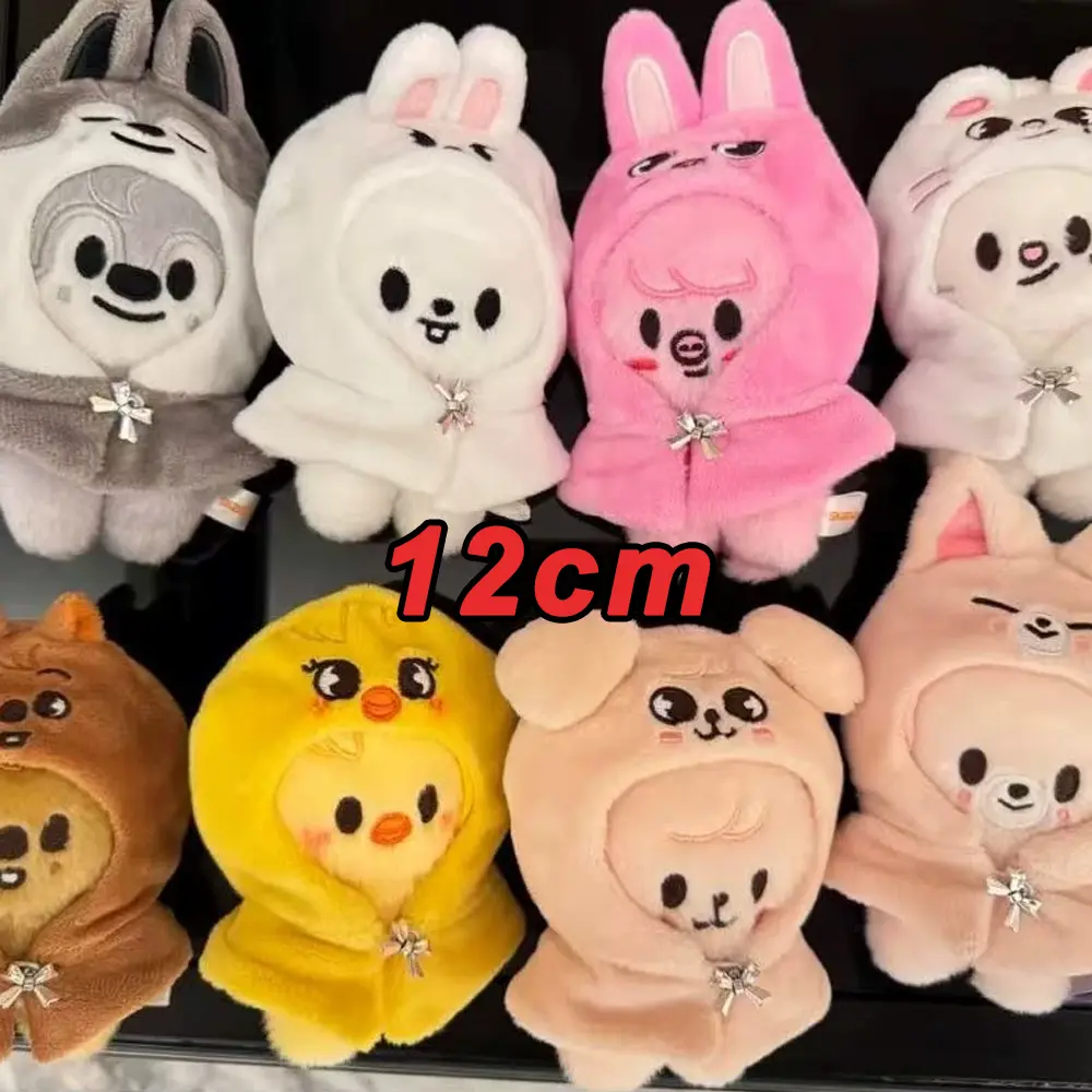 Skzoo Plush Skzoo Keychain Plush Toys Plush Cartoon Stuffed Animal Plushies Doll Kawaii Companion for Kids Adults Fans Gift~