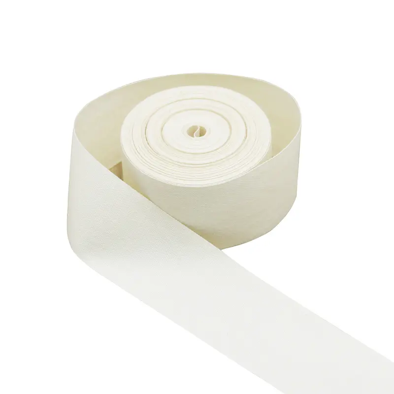 (10 Yards/roll) 15mm Beige Cotton Ribbon DIY Lace Fabric Gift Box Packaging Clothing Decoration
