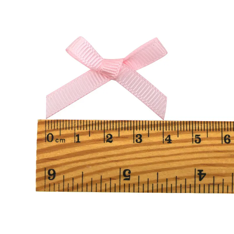 （50pcs/pack）4x4cm Mixed Color Grosgrain Ribbon Bow Gift Box Hair Decorations Home Clothing Packaging Decoration Christmas Bows