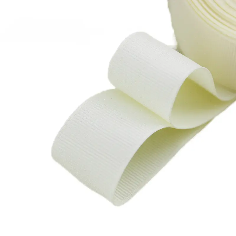 (10 Meters/lot)  Beige Grosgrain Ribbon Wholesale Gift Wrap Christmas Decorations Ribbons Decoration House Party DIY（12/25/40mm）