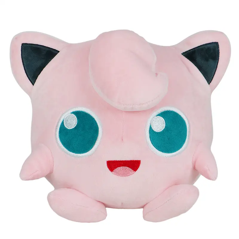 Original Pokemon Jigglypuff Gengar Soft Plush Toys Cute Anime Gastly Clefairy Stuffed Animals Peluche Dolls Birthday Gifts Kids