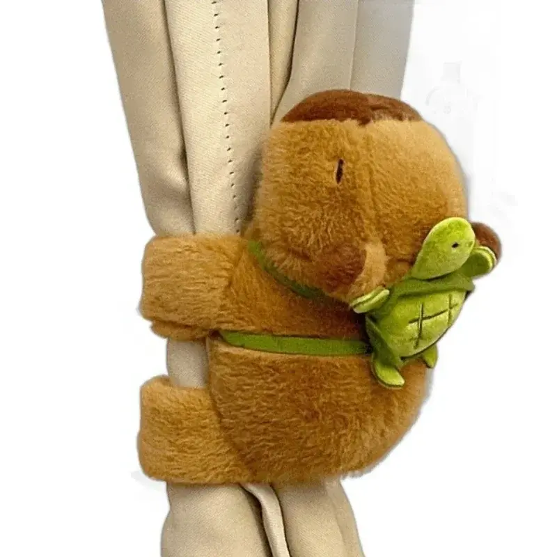 1-20PCS Rytanda Capybara Clap Circle Toys Slap Snap Wrap Wristband Bracelet Capybara Plush Hand Ring Fun Pop Circles Kids  Gift