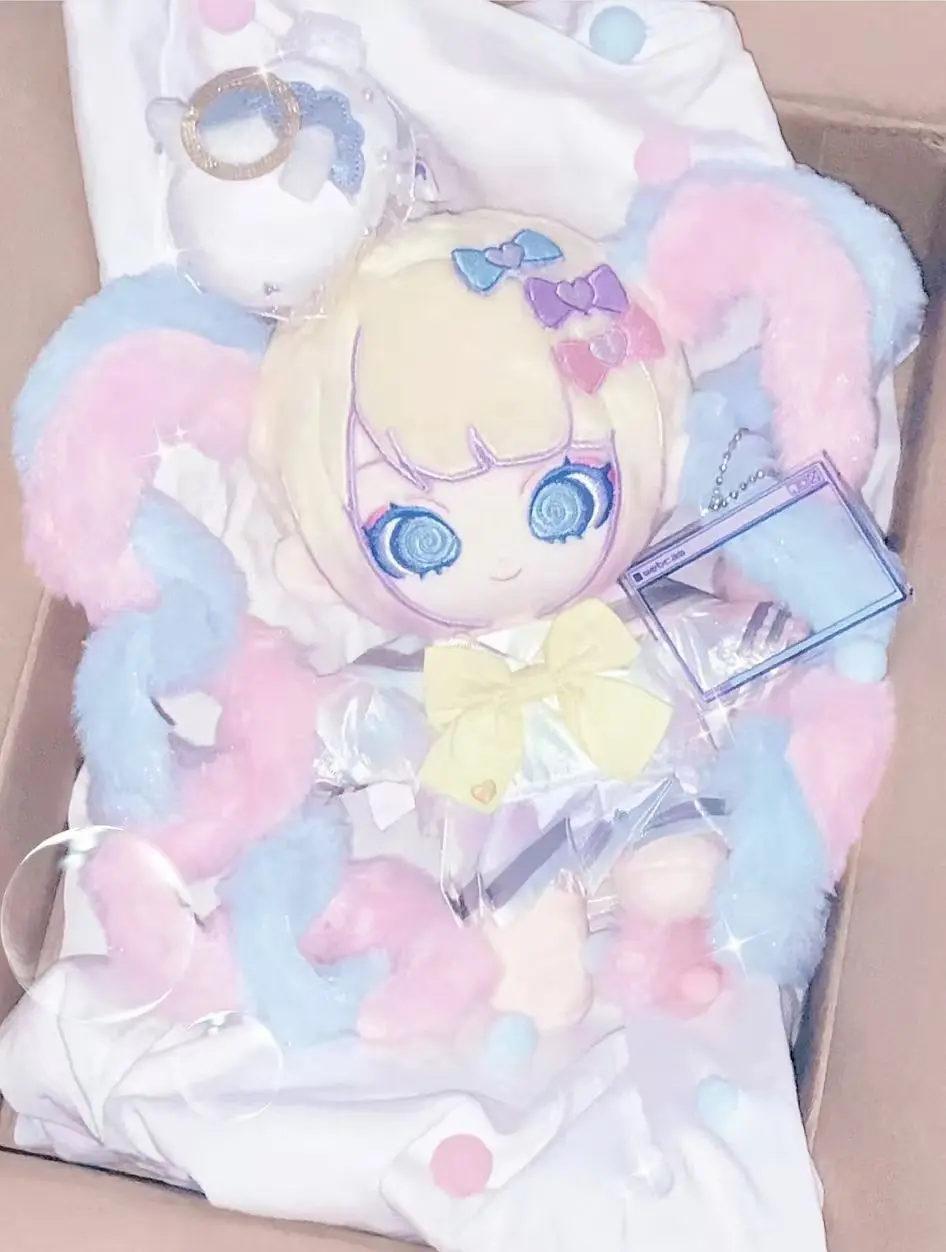 20cm Needy Girl Overdose Plush Toys Rain Super Cute Angel Stuffed Plushine Soft Pillow Cute Dolls Room Decora Customized Gifts