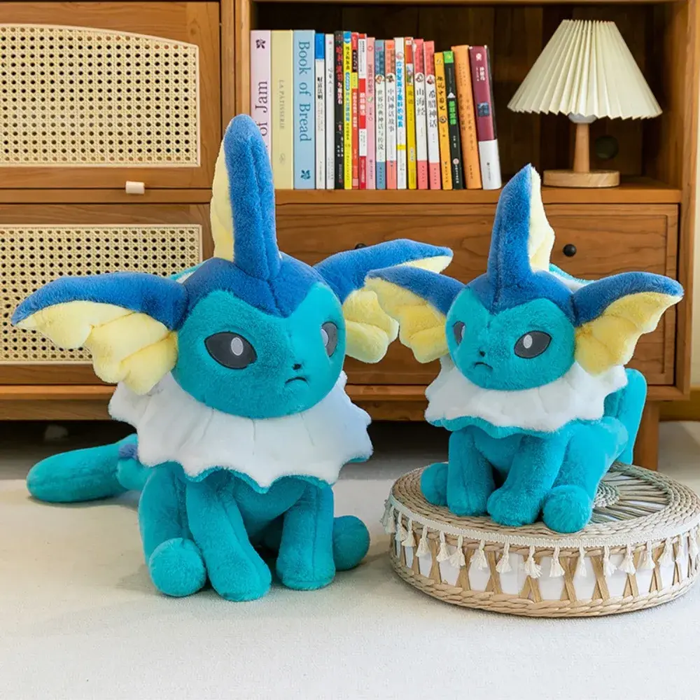 New Pokémon Jolteon Plush Toy Cute Cartoon Stuffed Plush Doll Room Decoration Sofa Cushion for Boys and Girls Birthday Gifts