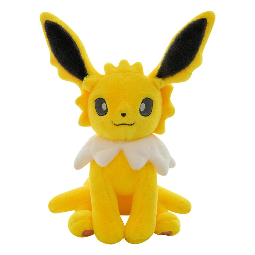 New Pokémon Jolteon Plush Toy Cute Cartoon Stuffed Plush Doll Room Decoration Sofa Cushion for Boys and Girls Birthday Gifts