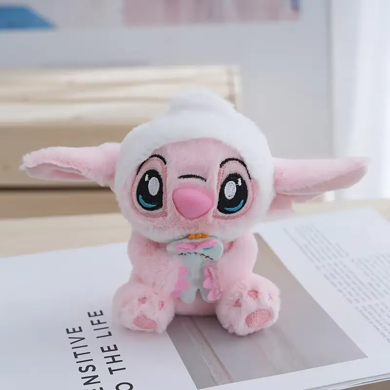 13cm Stitch Stuffed Plush Models Cartoon Stuffed Plush Dolls Anime Plush Baby Toys Kawaii Kids Birthday Gift