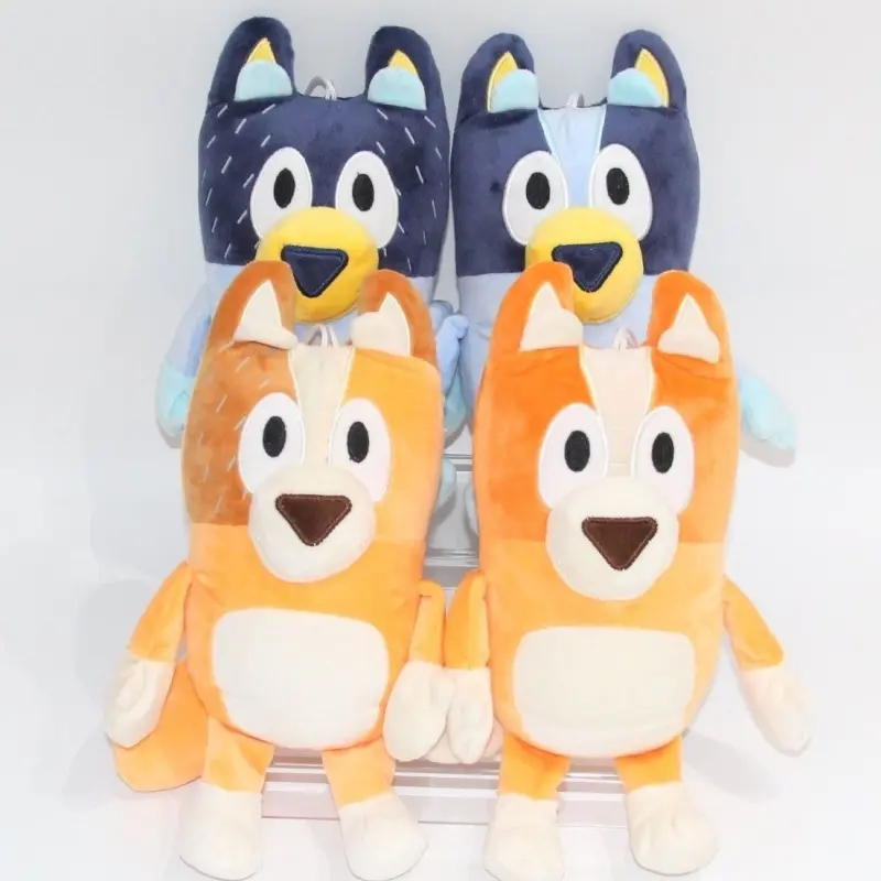17/28/40cm Bluey & Bingo Family Plush Toys Cartoon Dog Stuffed Animals Soft Plush Dolls Perfect For Birthday Christmas Gift Toys