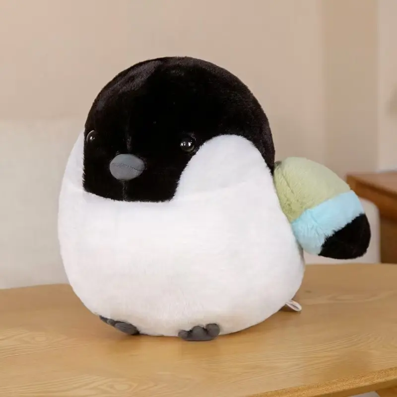 40/50cm simulation chubby bird plush toy figurine cartoon anime cute cushion pillow home decoration children's birthday gift dol