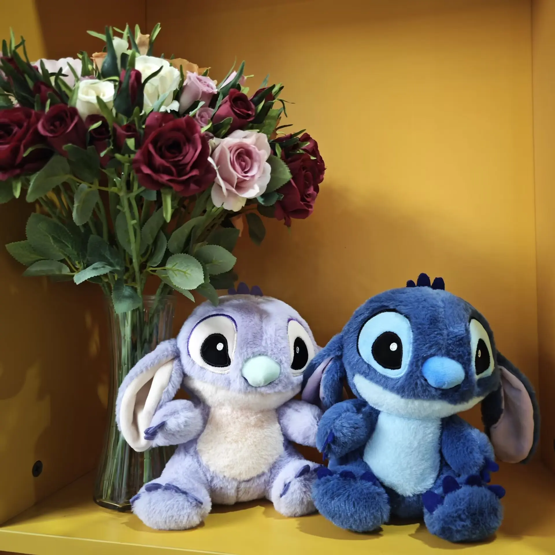 23cm Kawaii Disney Lilo & Stitch Plush Toys Soft Blue Stitch Stuffed Doll Cartoon Anime Plush Toy Boys Girls Birthday Xmas Gifts
