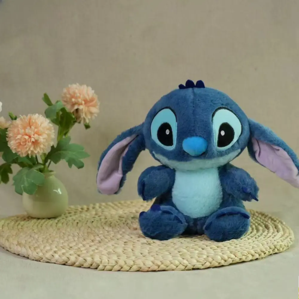 23cm Kawaii Disney Lilo & Stitch Plush Toys Soft Blue Stitch Stuffed Doll Cartoon Anime Plush Toy Boys Girls Birthday Xmas Gifts