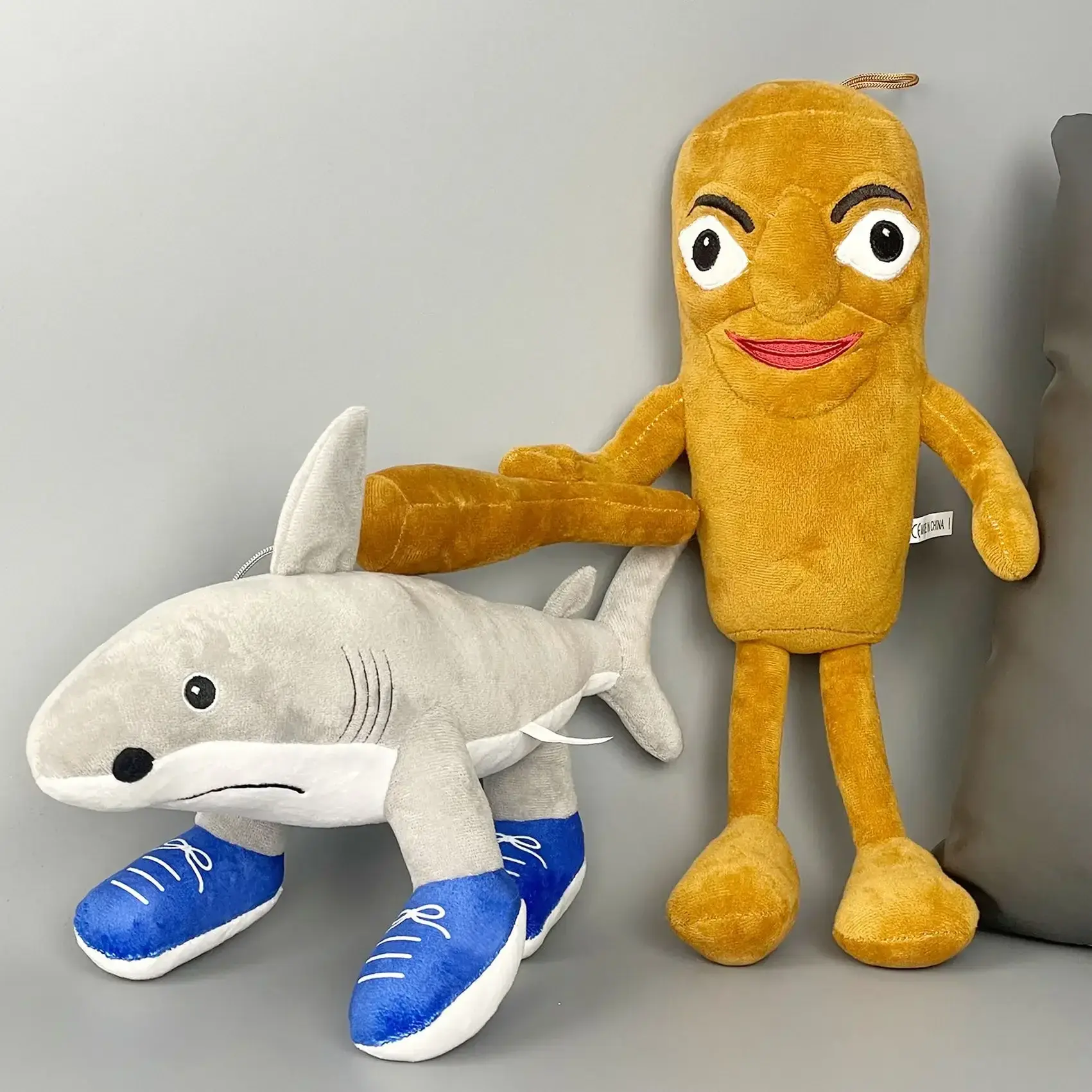 New Tralalelo Tralala Plush Toy Tungtungtung Sahur Plush Italian Brain Rot Animals SHARK Anime Plush Stuffed Dolls Toy Gifts