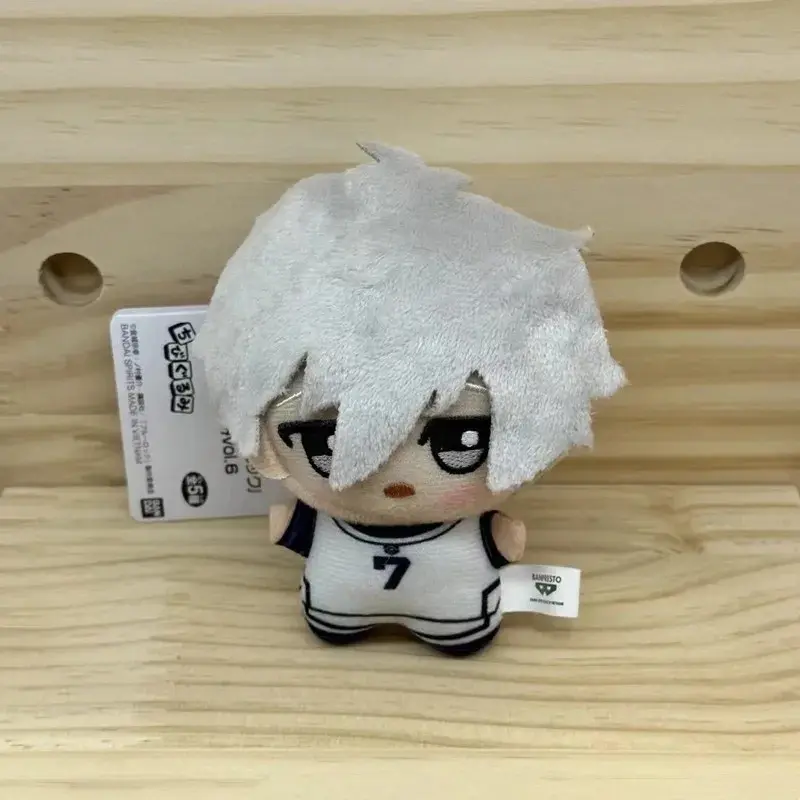 10cm New Blue Lock Plush Pendant KeyChain Yoichi Isagi Nagi Seishiro Mikage Reo Rin Itoshi Itoshi Sae Action Doll Toy Gift