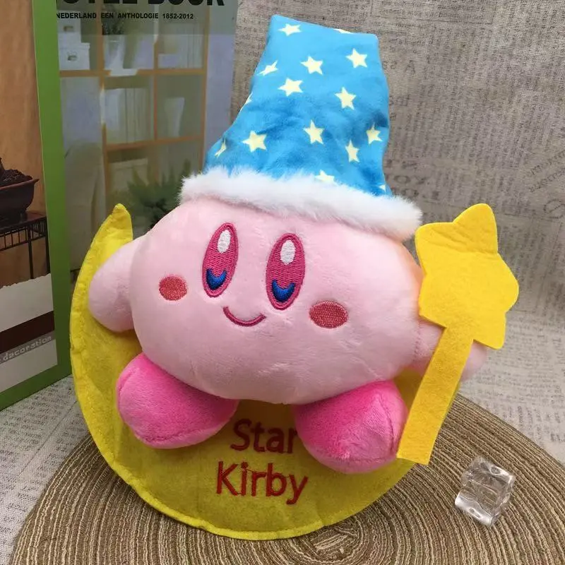 Anime Kirby Plush Toys Kawaii Cute Pink Peluche Cartoon Soft Stuffed Animal Doll Fluffy Pillow Home Room Decor Birthday Gift Kid