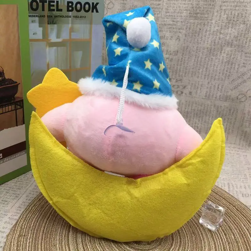 Anime Kirby Plush Toys Kawaii Cute Pink Peluche Cartoon Soft Stuffed Animal Doll Fluffy Pillow Home Room Decor Birthday Gift Kid