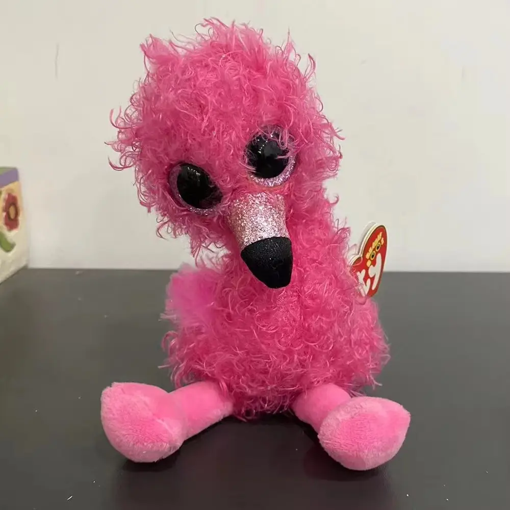 Ty Beanie Boos 15cm Stuffed & Plush Gilda The Flamingos Toy