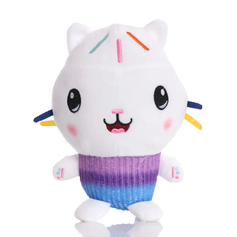 Animals Plush Gabby Dollhouse Lovely Plush Gaby Toy Plush House Cat Doll Cartoon Stuffed Animals Mermaid Cat Plushie Dolls Kids