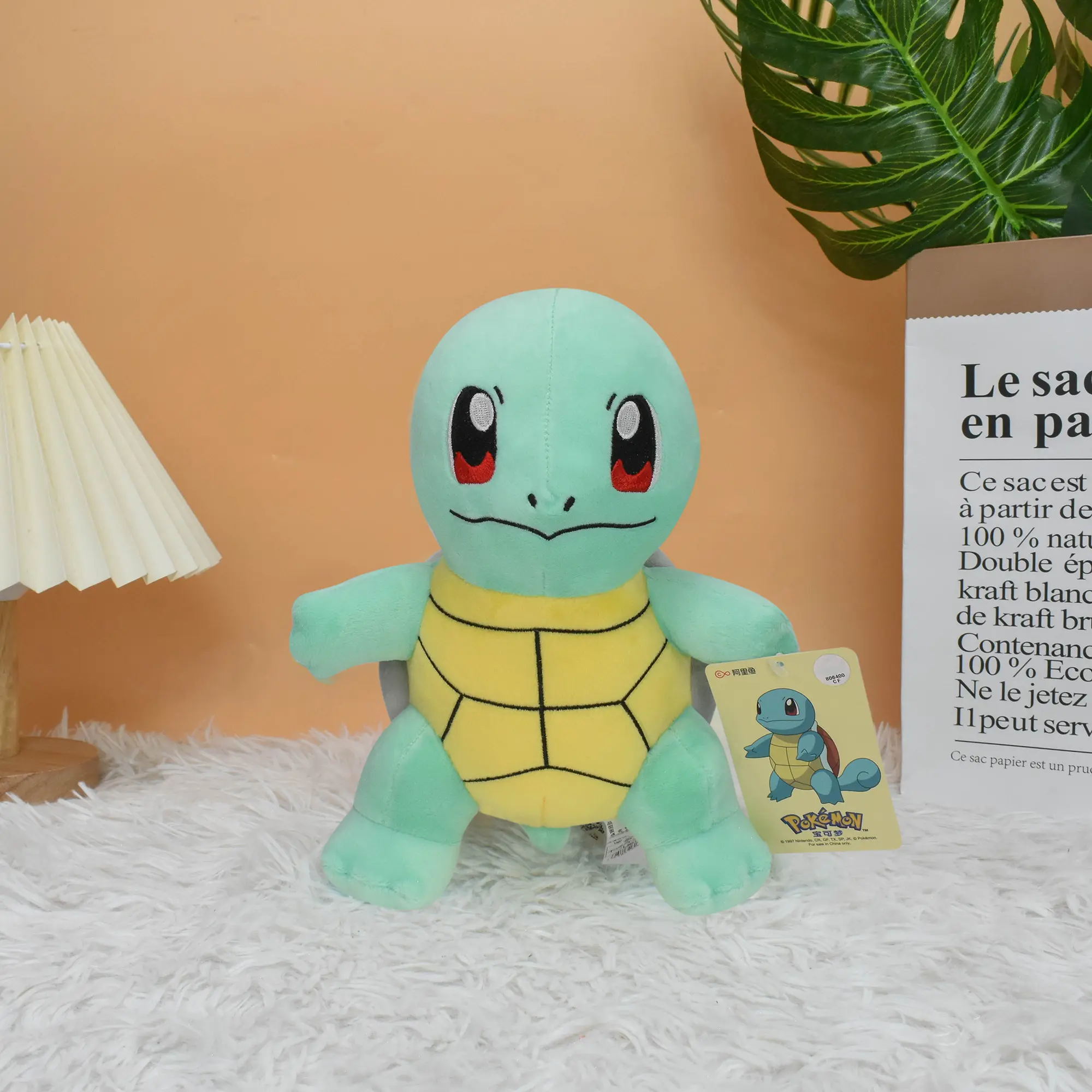 Squirtle 7.9inch Plush Dolls Soft Anime Stuffed Toys for Boys Girls Collection Christamas Peluche Gift  Birthday cute kawaii
