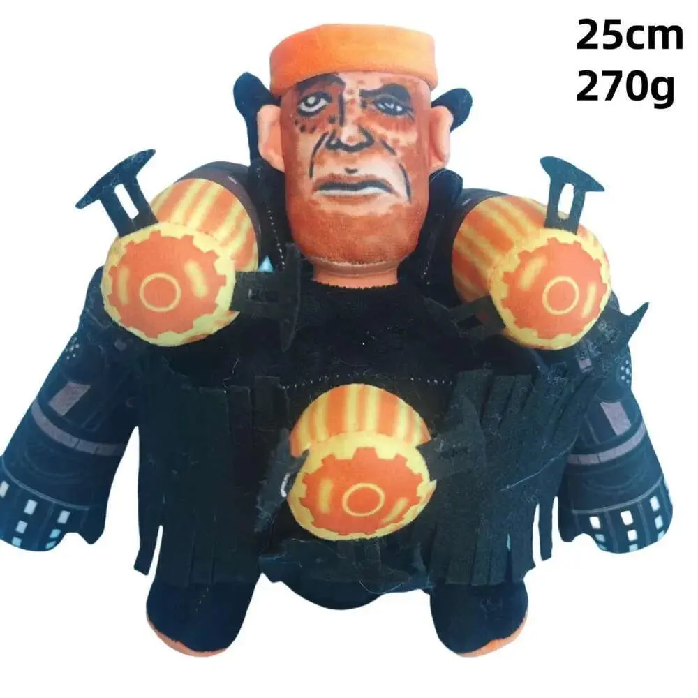 Skibidi Toilet Plush Toy Skibidi Toilet Titans Speaker Man Drill Man TV Man Plush Upgraded Drillman Speakerman Cameraman Doll 