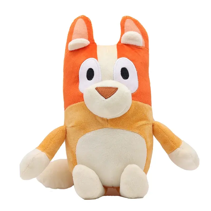 Plush Dog Bingo Bluey Family Plush Toy Cartoon Dog Soft Stuffed Animals Chilli Anime 28cm Dolls Kawaii Birthday Christmas Gifts