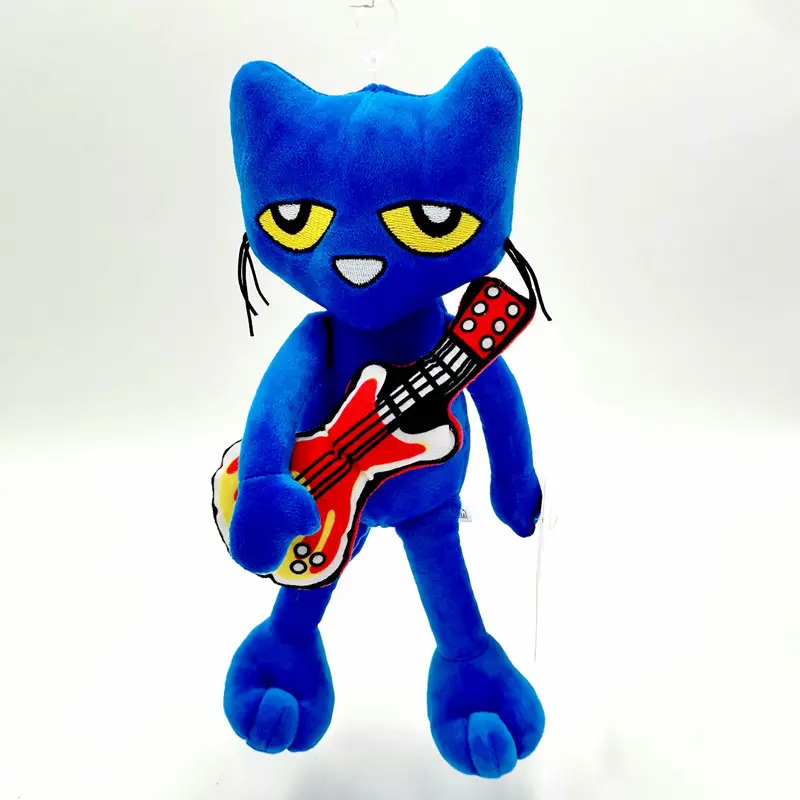 New Good-looking 30cm Pete The Cat Plush Game Animation Children's Birthday Gifts And Holiday Gifts Room Decor  Plushies Toy