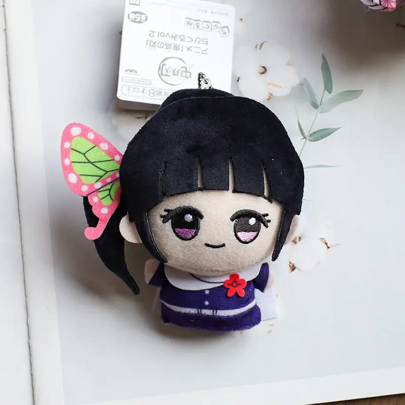 New 10cm Anime Demon Slayer Tomioka Giyu Kamado Tanjirou Kamado Nezuko Agatsuma Zenitsu Shinazugawa Genya Plush Toy Doll Gift