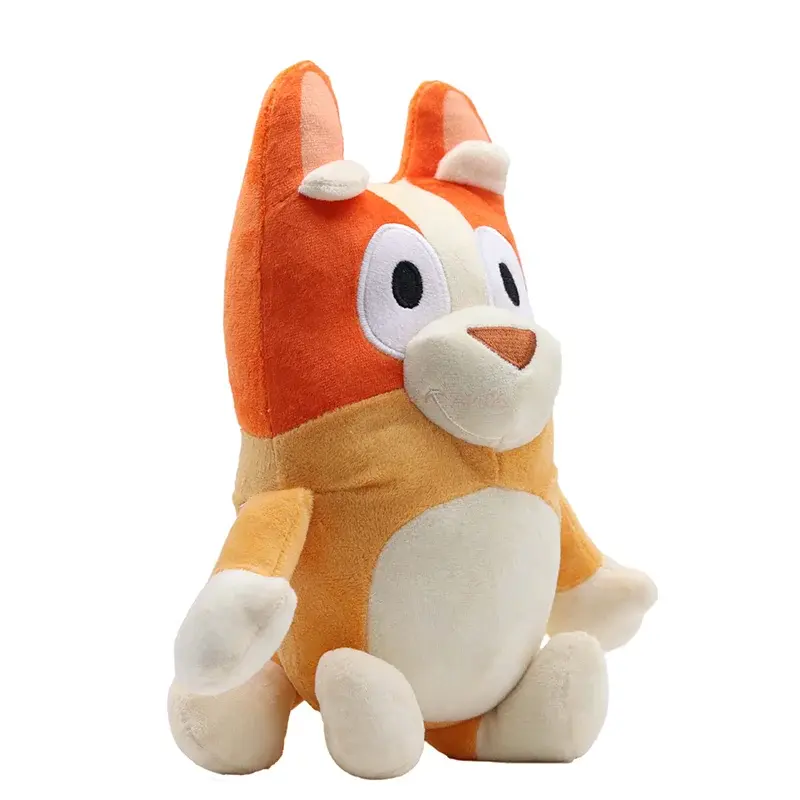 Plush Dog Bingo Bluey Family Plush Toy Cartoon Dog Soft Stuffed Animals Chilli Anime 28cm Dolls Kawaii Birthday Christmas Gifts