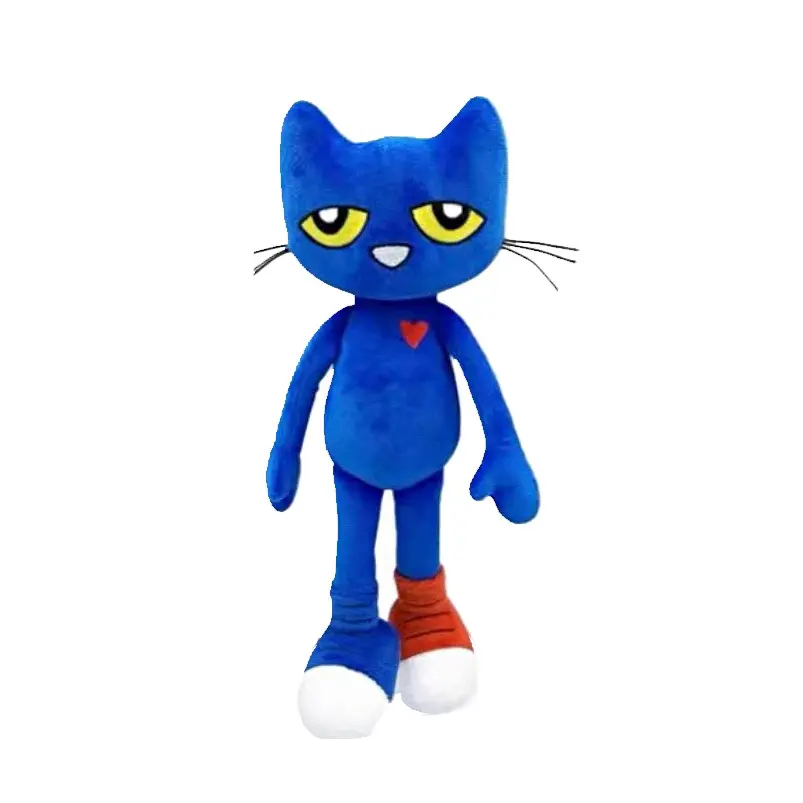 New Good-looking 30cm Pete The Cat Plush Game Animation Children's Birthday Gifts And Holiday Gifts Room Decor  Plushies Toy