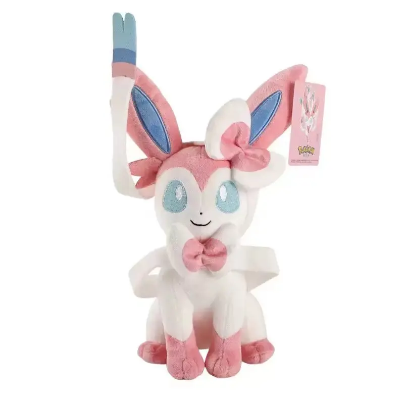 Genuine Pokémon Doll Pikachu Plush Toy Eevee Doll Pokémon Cute Ragdoll Moon Eevee Sun Eevee