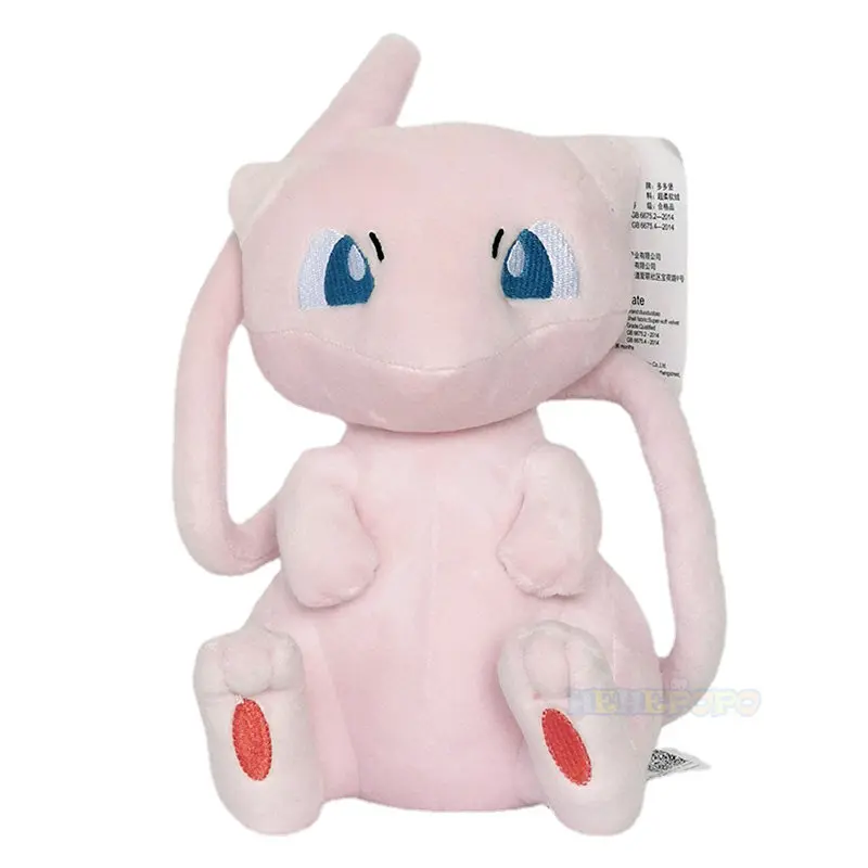 New Original 22cm Mew Plush Toys Doll Pokemon Soft Stuffed Animals Plush Gifts for Kids Children Birthday Gifts