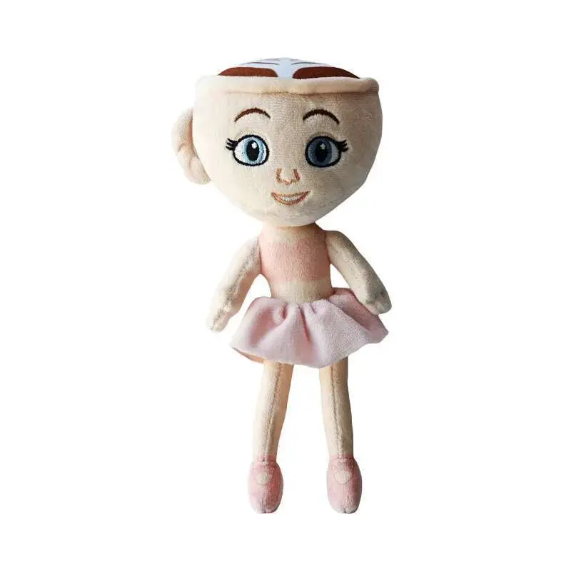 Tung Tung Tung Sahur Plush Toy Ballerina Cappuccino Assassino Toy Tralalelo Tralala Plush Italian Brainrot Saturns Saturnita Toy