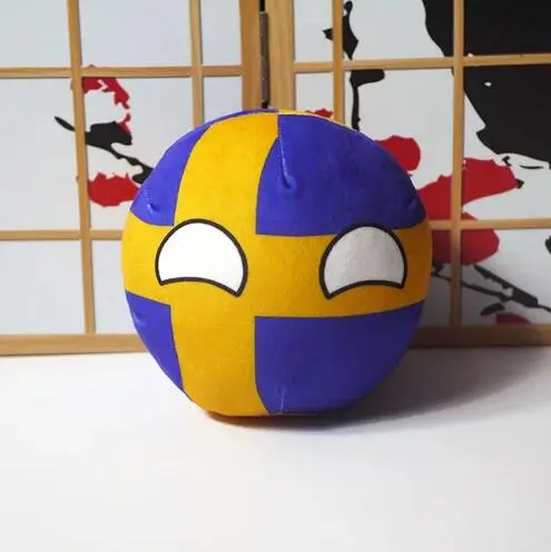 Polandball Plush Doll Albania Romania Bulgaria Mongolian Afghanistan Cambodia Countryball Stuffed Pillow Pendant Cosplay Gift