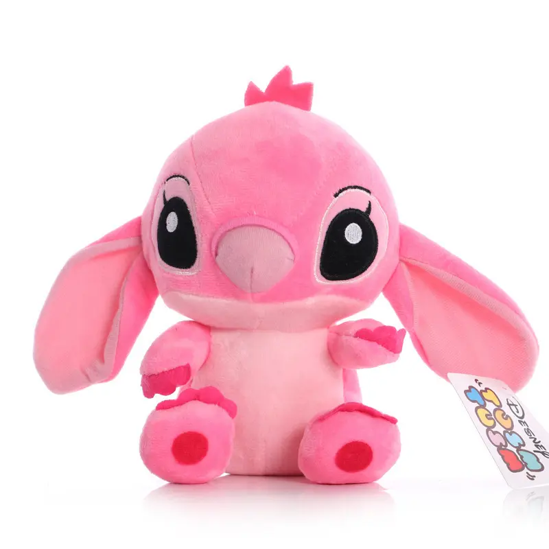 20cm Stitch Stuffed Plush Models Cartoon Stuffed Lilo Plush Dolls Anime Plush Baby Toys Kawaii Kids Birthday Gift