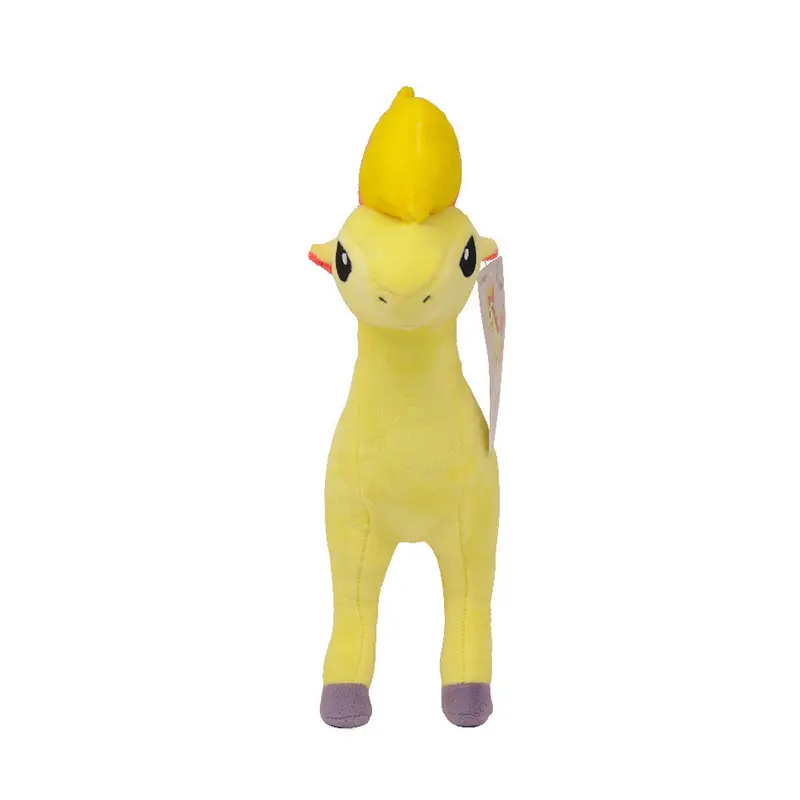 Pokemon Ponyta  Plush Toy for Kids, Cute and Funny Pillow, Anime Cartoon Collection, Birthday Present