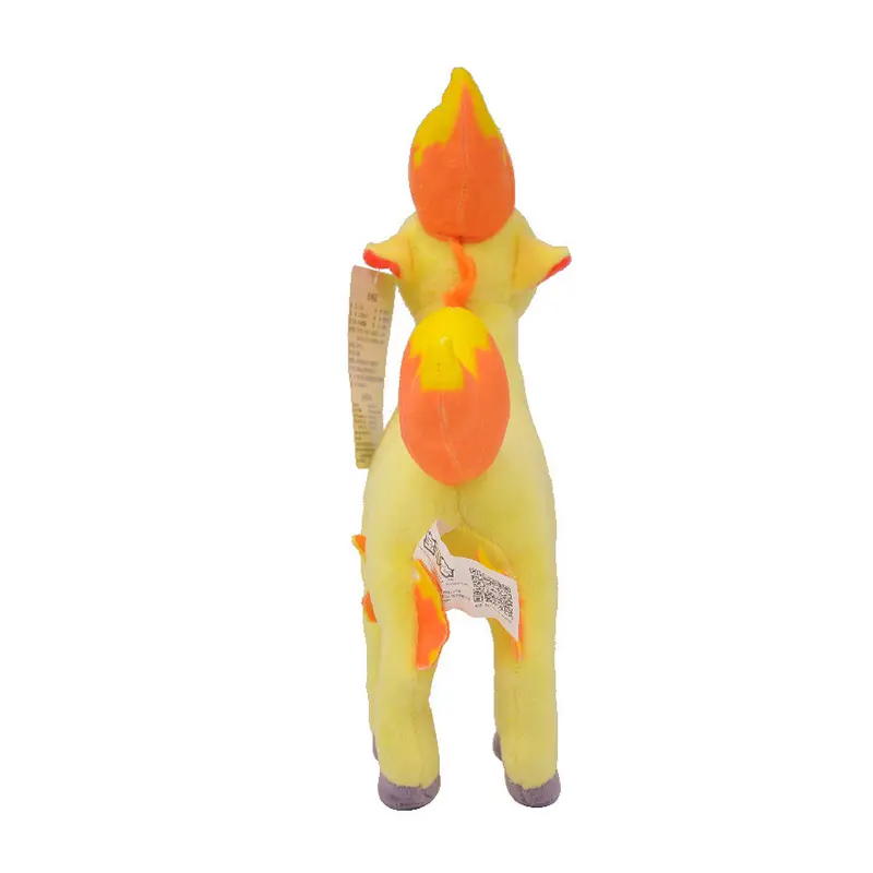 Pokemon Ponyta  Plush Toy for Kids, Cute and Funny Pillow, Anime Cartoon Collection, Birthday Present