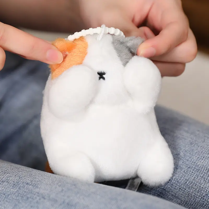 Capybara Plush Toy Cartoon Capibala Plushie Dolls Stuffed Animal Pillow Home Decor bag Pendant keychain Kids Xmas Gifts