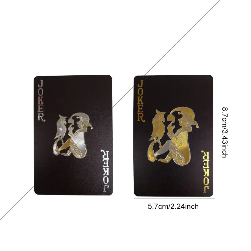 Waterproof Playing Cards, Plastic Playing Cards, Deck Of Cards, Gift Poker Cards Christmas, Halloween, Thanksgiving Gift, Gaming