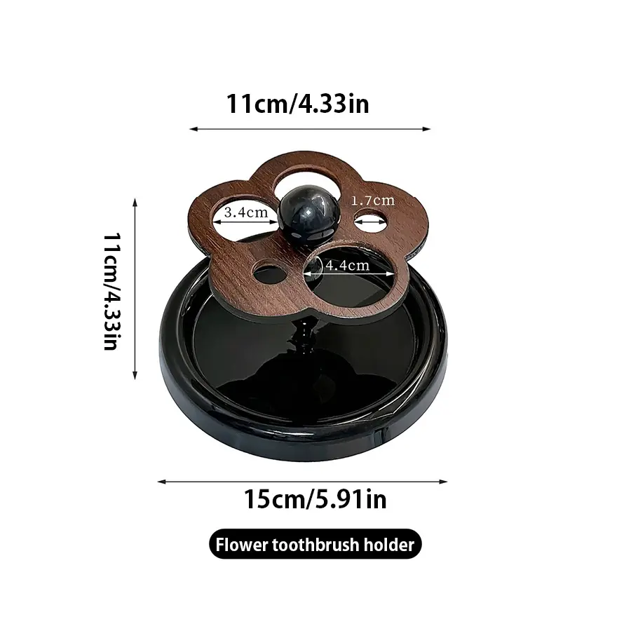 Cat Paw Shape  Toothbrush Holder Cute No Punching Toothbrush Holder Base Makeup Brush Storage Bathroom Accessories Tool