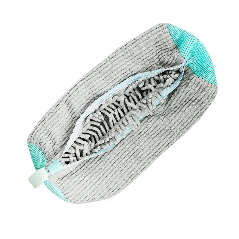 Wash Bag Padded Net Laundry Shoes Protector Fluffy fibers Polyester Washing Shoes Machine Friendly Laundry Bag Drying Bags