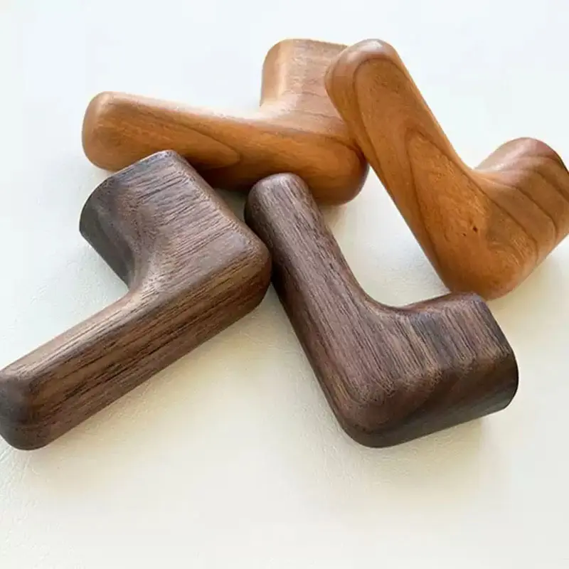Wooden Hook Key Decorative Holder Door Hanger Wall Coat Rack Multi-Purpose Kitchen Bathroom Accessories Storage Gadgets Organize