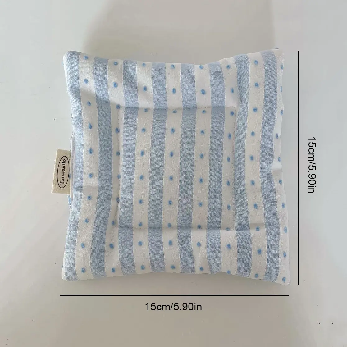 Coaster Korean Style Hand Made Cotton Coaster checked pattern Insulation Pad Table Mat Placemats Home Decoration Kitchen Accesso