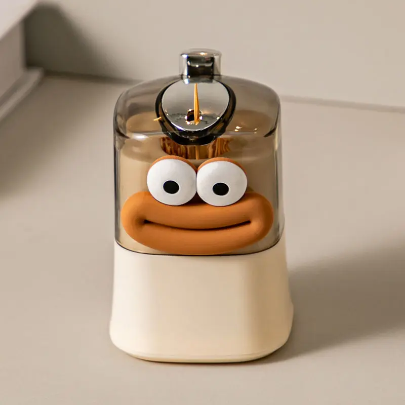 Creative Toothpick Storage Box Automatic Pop-up Toothpick Box Home Living Room Dining Room Push-type Toothpick Holder